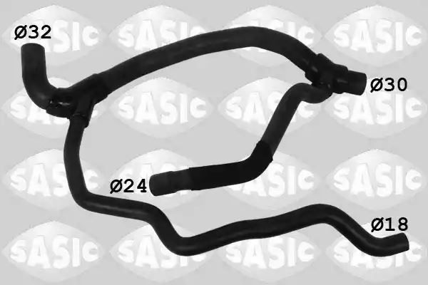 Wąż przewód chłodnicy Renault KANGOO I DOLNY SASIC 3404036