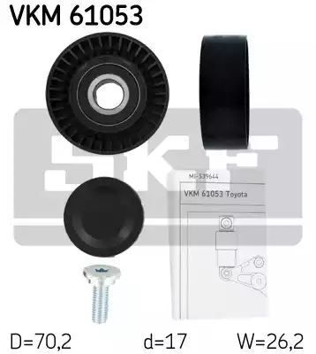 ROLKA PASKA WIELOROWK. TOYOTA 00- SKF VKM61053