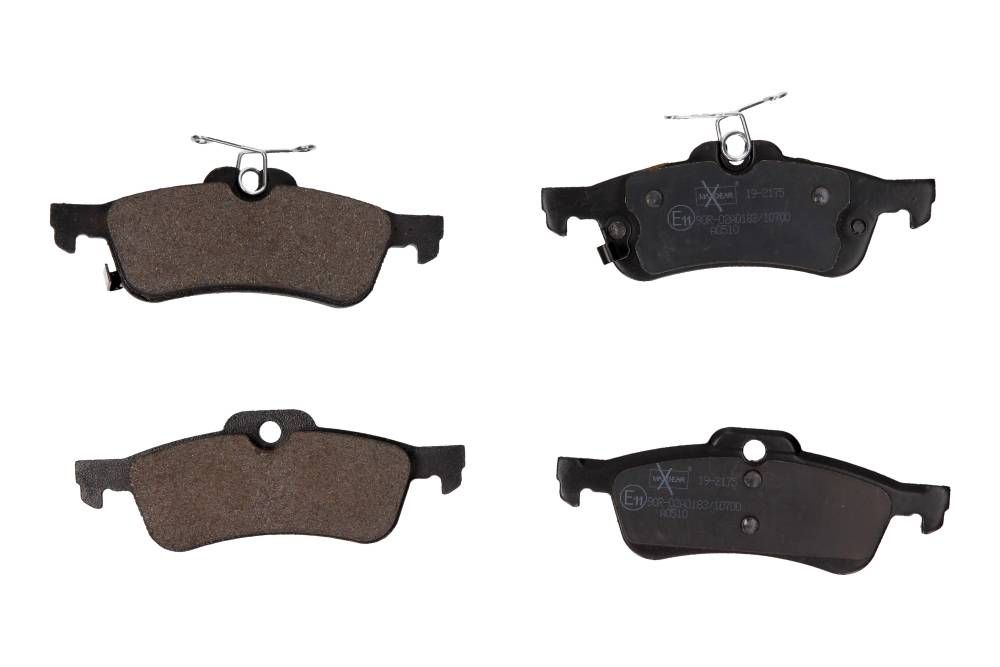 KLOCKI HAMULCOWE TYŁ TOYOTA YARIS 06- FRANCJA MaXgear 19-2175