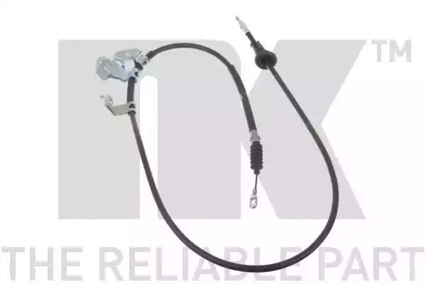 Linka hamulca ręcznego Mitsubishi COLT 1,1-1,5 tył LE 04- HAMULCE TARCZOWE NK Autoparts 903011