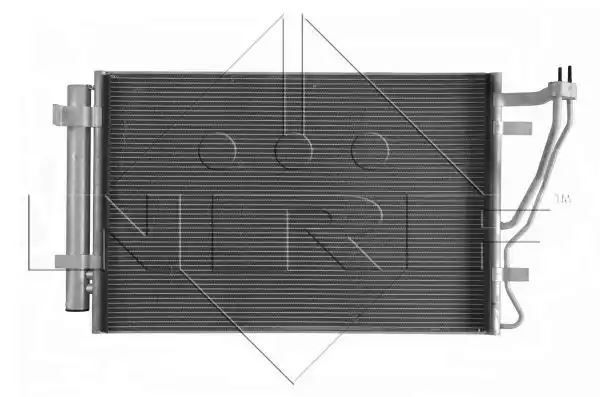 SKRAPLACZ KLIMATYZACJI KIA CERATO 09- 1. 6/2. 0 NRF 350011