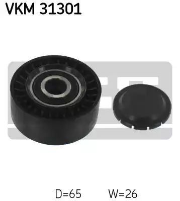 ROLKA PASKA WIELOROWK. VW 2,7/3,0TDI SKF VKM31301