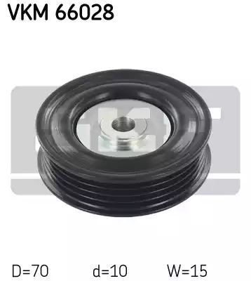 ROLKA PASKA WIELOROWK. SUZUKI SWIFT IV SKF VKM66028