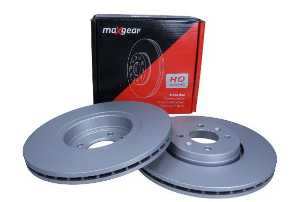 TARCZA HAMULCOWA PRZÓD RENAULT SCENIC 03- Z POWŁOKĄ ANTYKOROZYJNĄ MaXgear 19-1331MAX
