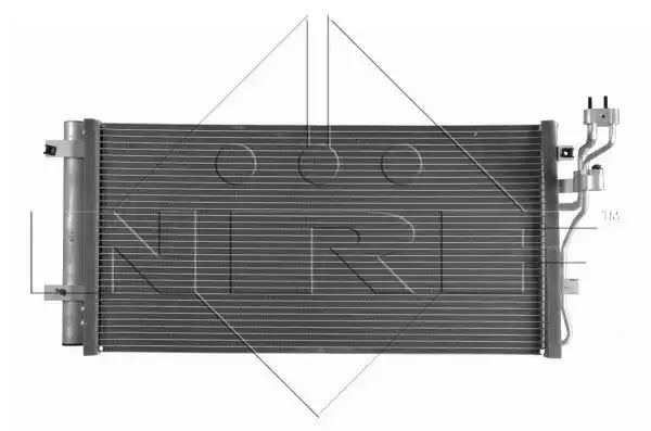 Chłodnica skraplacz klimatyzacji KIA MAGENTIS 05-08 NRF 350003