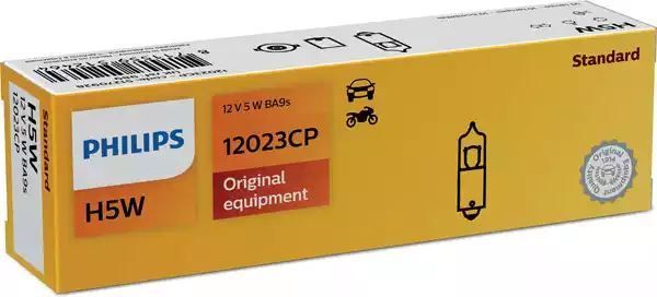 ŻARÓWKA H5W 12V/5W BA9S HALOGENOWA (SZT) Philips 12023CP