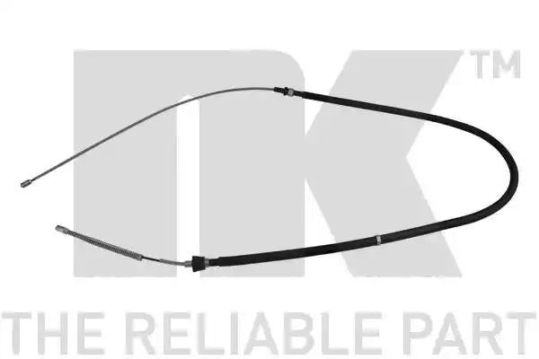 Linka hamulca ręcznego Skoda OCTAVIA 96-10 LE PR tył HAM.BĘBNOWE 1620 944 NK Autoparts 904312