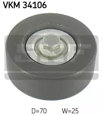 ROLKA PASKA WIELOROWK. FORD 1,6-2,0 FOCUS SKF VKM34106