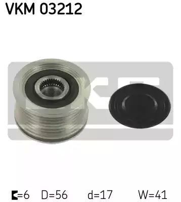 Koło pasowe alternatora 1,8TBI 159 BRERA GUILIETTA SKF VKM03212