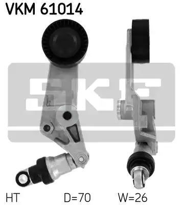 Napinacz paska wielorowkowego Toyota AVENSIS COROLLA VVT-I SKF VKM61014
