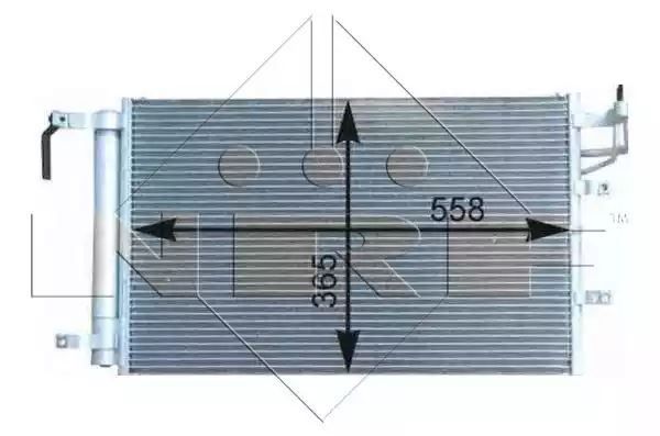 SKRAPLACZ KLIMATYZACJI KIA CERATO 04-09 NRF 35982