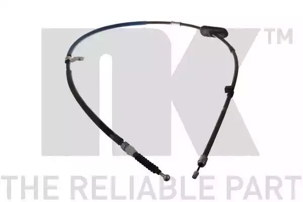 Linka hamulca ręcznego Opel ZAFIRA 11- LE 1890 1760 NK Autoparts 9036165