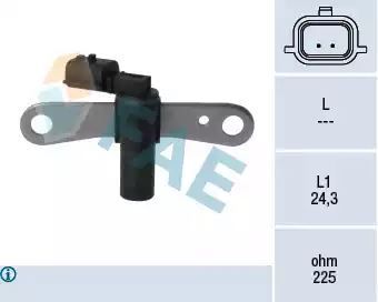 Czujnik położenia wału korbowego Dacia LOGAN 06- Renault MEGANE 1,6 16V FAE 79328
