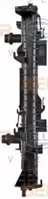 Chłodnica VW A4 A5 A6 07- Q5 08- Seat EXEO 08- Hella 8MK376753491
