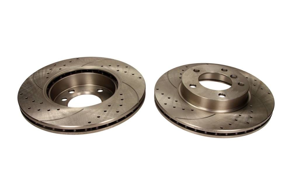 TARCZA HAMULCOWA PRZÓD BMW E36 92- E46 316-320 E85 Z4 03- NAWIERCANA I NACINANA MaXgear 19-0690SPORT