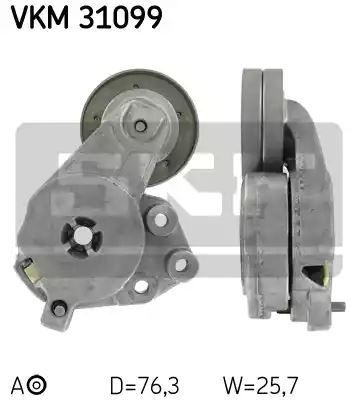 Napinacz paska wielorowkowego VW 1,4TSI SKF VKM31099