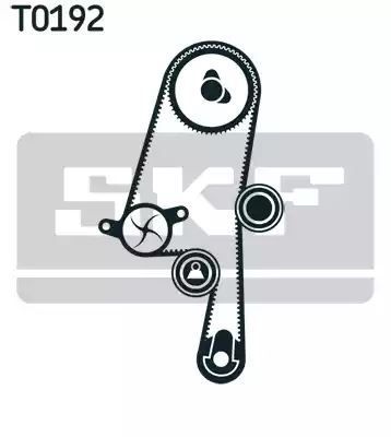 Zestaw rozrządu Volvo 2,4D S80 V70 01- 132Z SKF VKMC06220