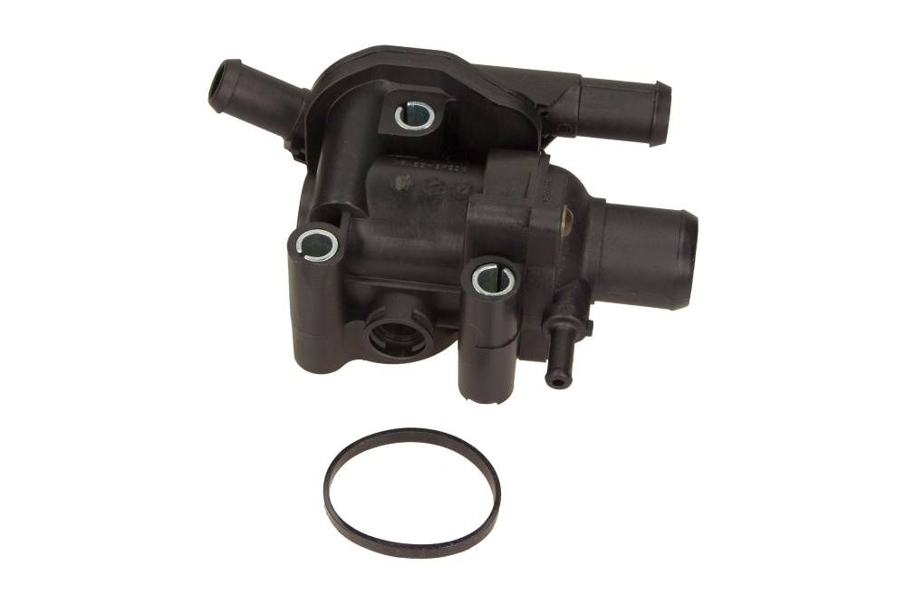 KRÓCIEC WODY FORD FOCUS 1,8-2,0B 98-04 KPL Z TERMOSTATEM I USZCZELKĄ MaXgear 18-0396