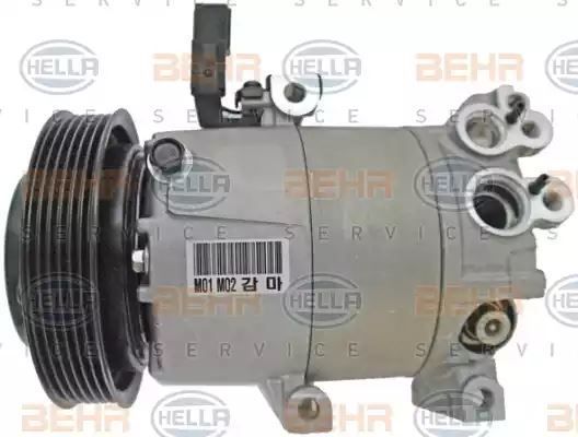 KOMPRESOR KLIMATYZACJI KIA SOUL/VENGA 09 HYUNDAI I20/IX20 VS-12 08- Hella 8FK351001351