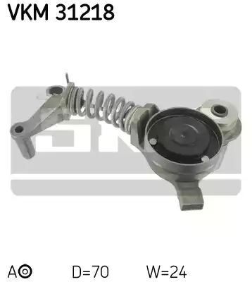 Napinacz paska wielorowkowego VW 3,0 A4 A6 SKF VKM31218