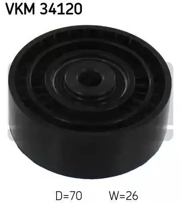 ROLKA PASKA WIELOROWK. FORD MONDEO IV/S-MAX 2,2TDCI SKF VKM34120