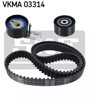 Zestaw rozrządu Ford 06- 1,4TDCI PASEK 139Z SKF VKMA03314