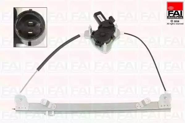 Podnośnik szyby Renault CLIO 98- 1,0-3,0 LW Z SILNIKIEM FAI Auto Parts WR185M