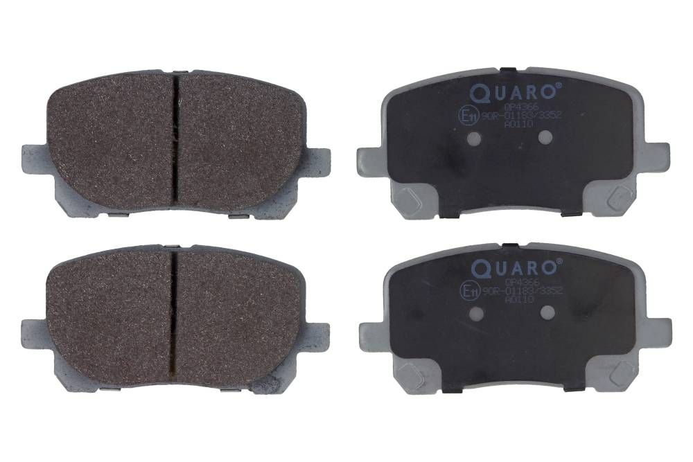 Klocki hamulcowe przód Toyota AVENSIS VERSO 08 01- QUARO QP4366
