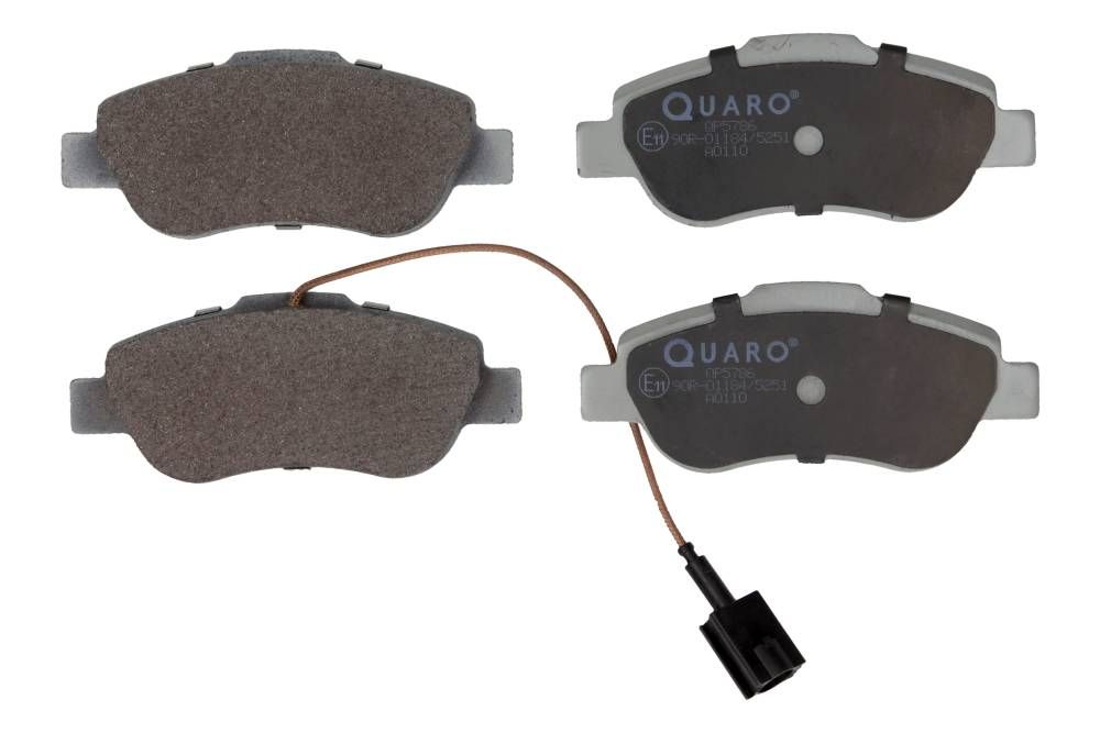 Klocki hamulcowe przód Fiat PUNTO 05- FIORINO 08- 500 QUARO QP5786