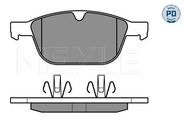 KLOCKI HAMULCOWE PRZÓD VOLVO XC60 08- MEYLE 0252439920/PD