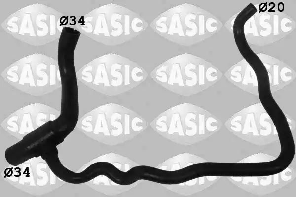 Wąż przewód chłodnicy Opel ASTRA 1.7 CDTI 04- SASIC 3406217