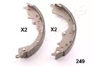 SZCZĘKI HAM. TOYOTA HIACE 2,5D/2,7 VVTI 05- Japan Parts GF249AF
