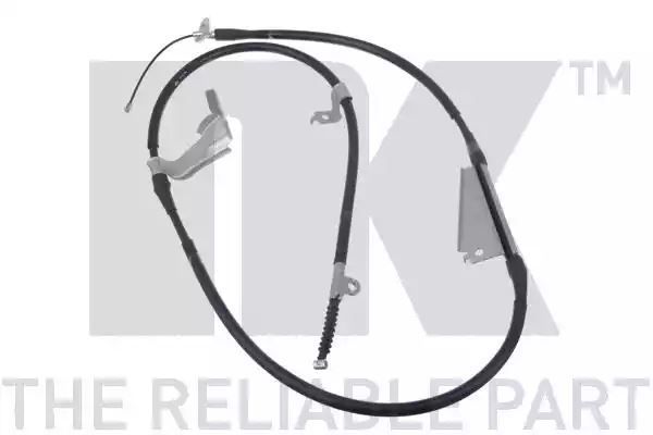 Linka hamulca ręcznego Nissan NAVARA 05- PR tył NK Autoparts 9022126
