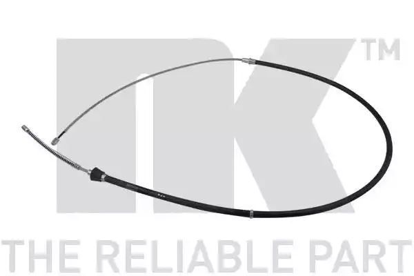 Linka hamulca ręcznego Skoda OCTAVIA 96-10 LE PR tył HAM.BĘBNOWE 1620 944 NK Autoparts 904324