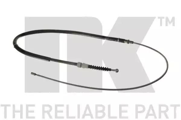 Linka hamulca ręcznego Skoda SUPERB 08- LE PR tył 1615 805 NK Autoparts 904326