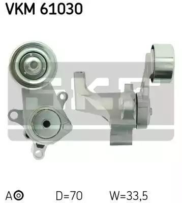 Napinacz paska wielorowkowego Toyota HILUX LAND CRUISER SKF VKM61030