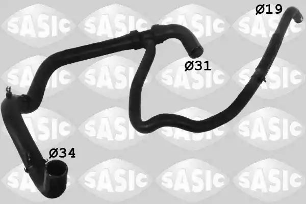 Wąż przewód chłodnicy Renault FLUENCE MEGANE III SCENIC III DOLNY SASIC 3404130