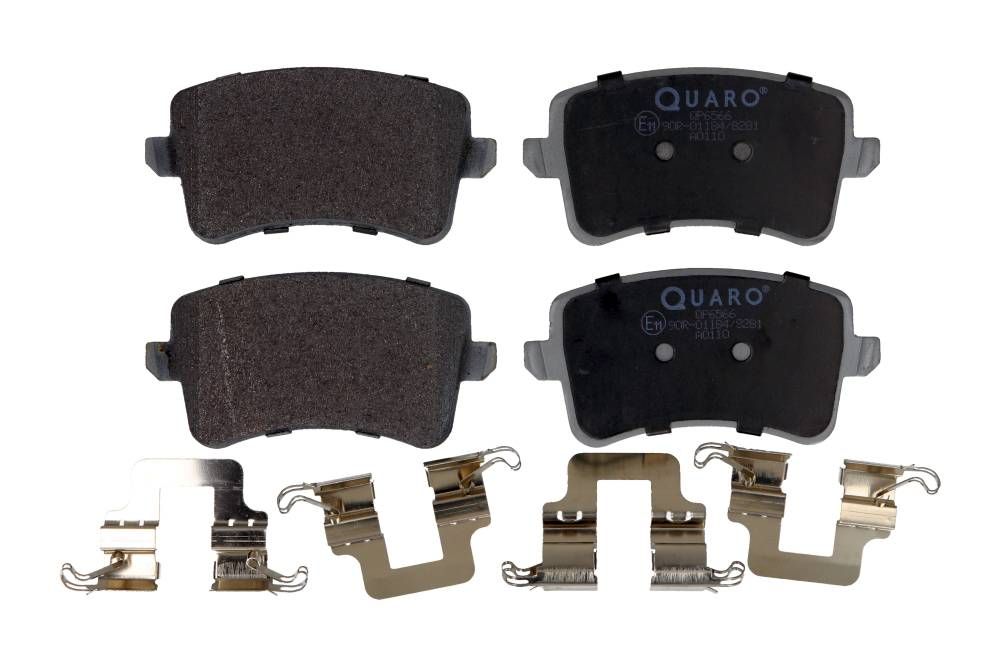 Klocki hamulcowe tył A4 A5 Q5 07- 1,8-3,2 QUATTRO TARCZA 300MM QUARO QP6566