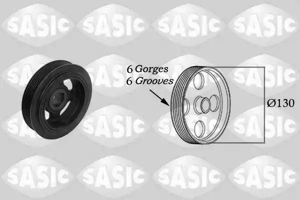 Koło pasowe wału korbowego Toyota AURIS AVENSIS COROLLA SASIC 2156048