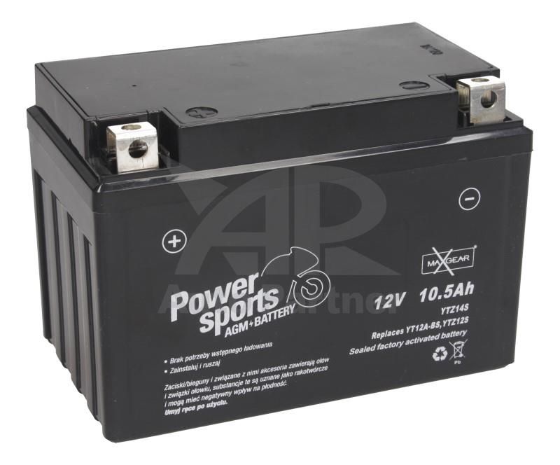 AKUMULATOR MOTO. 12V 10AH 160A L+ (WYM:151X87X105) MaXgear 85-9038