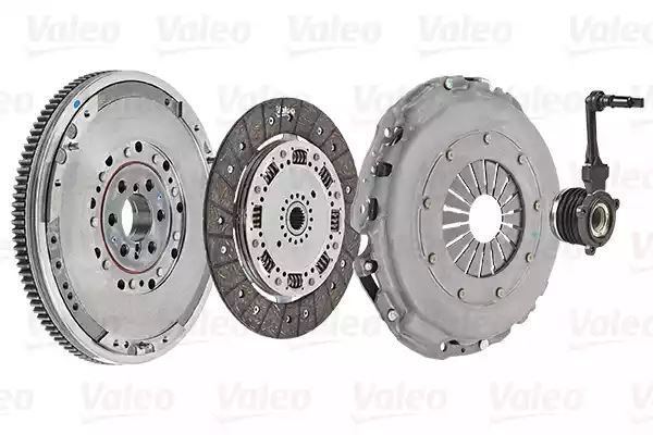 Zestaw sprzęgła Fiat STILO 1,9 JTD 05-08 - z kołem dwumasowym Valeo 837005
