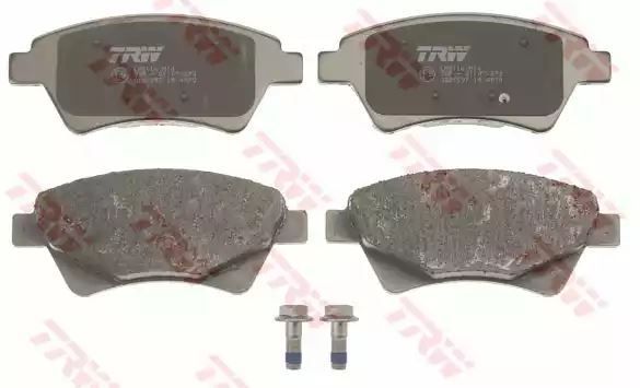 Klocki hamulcowe przód Renault MEGANE TRW GDB1597