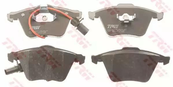 Klocki hamulcowe przód A4 A6 04- TRW GDB1659