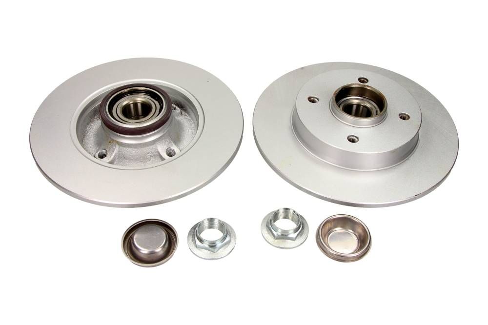 Tarcza hamulcowa tył Peugeot 307 C4 z łożyskiem Z POWŁOKĄ ANTYKOROZYJNĄ QUARO QD0711
