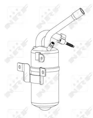 Osuszacz klimatyzacji Ford TRANSIT CONNECT 02- NRF 33358