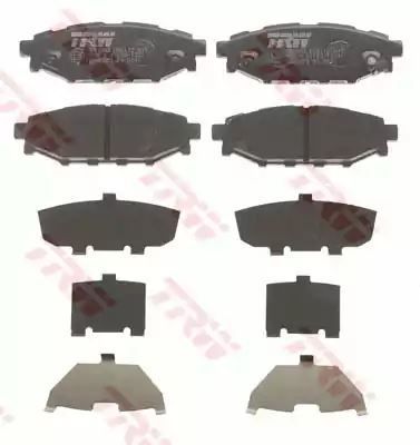 Klocki hamulcowe tył Subaru LEGACY TRW GDB3373