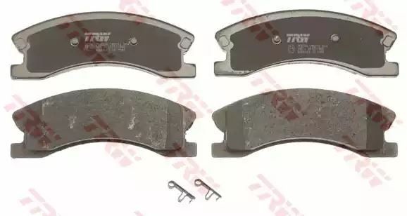 Klocki hamulcowe przód Jeep GRAND CHEROKEE 99- TRW GDB4133