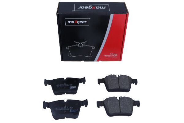 KLOCKI HAMULCOWE TYŁ MERCEDES W205 1,6-3,0 14- MaXgear 19-3033