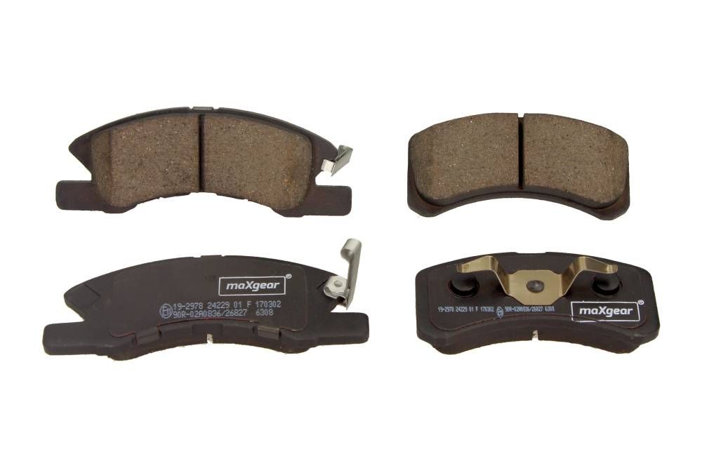 KLOCKI HAMULCOWE PRZÓD DAIHATSU CHARADE CUORE TREVIS 1,0 03- MaXgear 19-2978