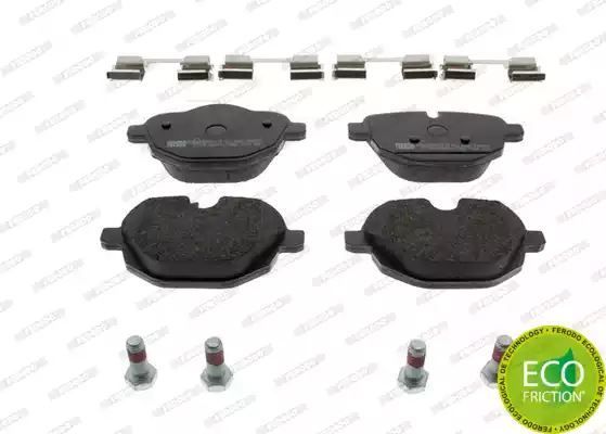 Klocki hamulcowe tył BMW F10 F11 520-530 10- F25 X3 10- Ferodo FDB4376